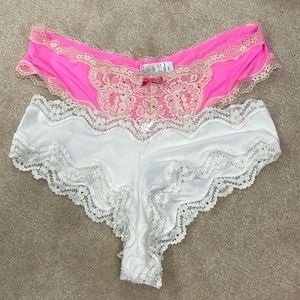 Bundle of 2 Victoria Secret - Sexy Little Things cheeky panties sz S